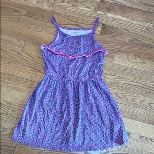 Purple and Pink Kids Dress, size 5